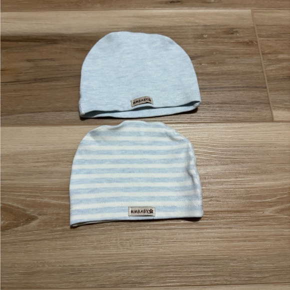 Blue Newborn caps - Picture 2 of 3